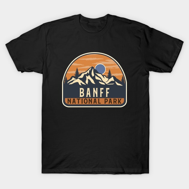 Banff National park T-Shirt by Priyanka Tyagi
